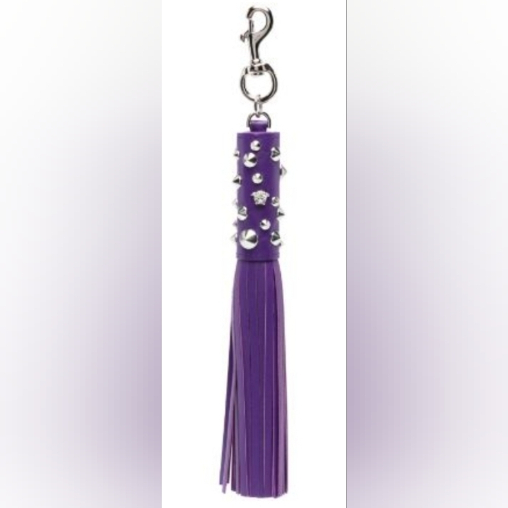Versace Studded Tassel keychain/charm. - Picture 1 of 7